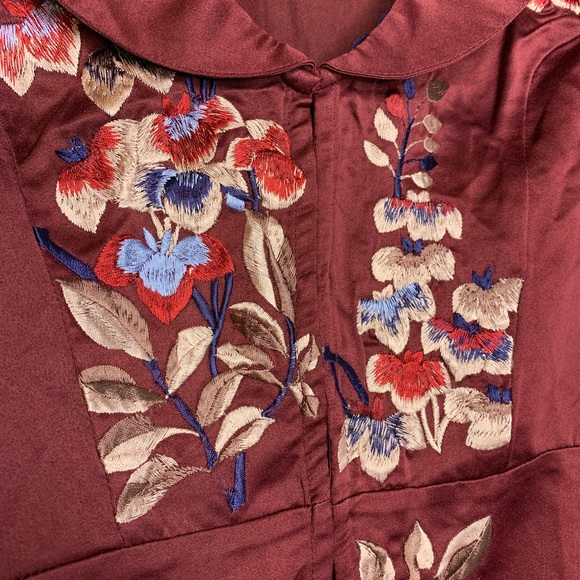 Free People Beautiful Dreams Embroidered T… - Picture 4 of 8